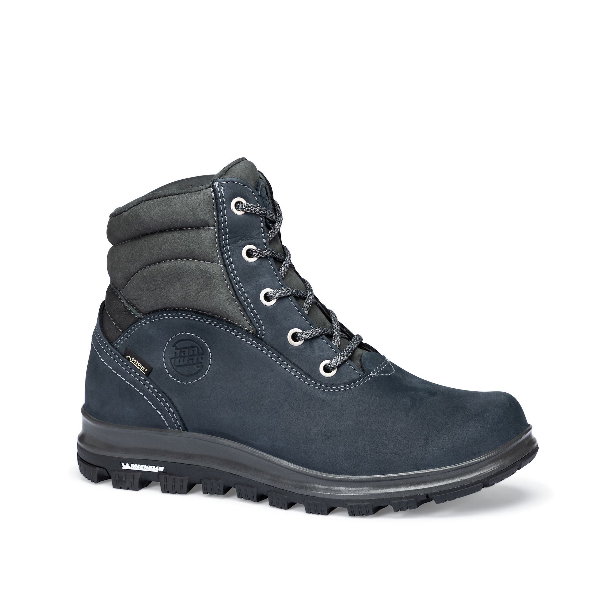 Hanwag Women's Aotea II GTX Winter Boots Light Navy/Deep Grey DUJVK8613